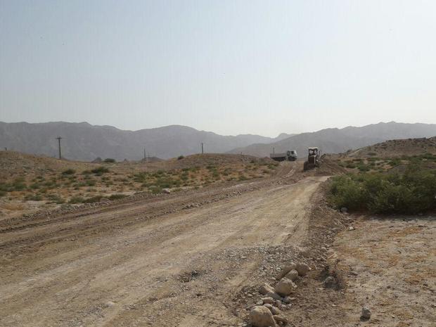 عملیات اجرایی جاده روستایی کشتو به بشک دشتی بوشهر