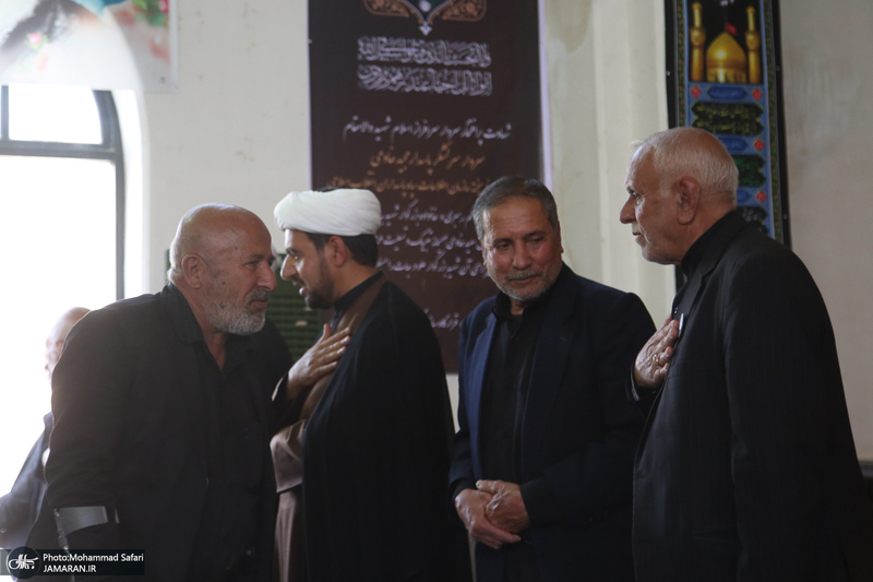 مراسم هفتمین روز شهادت سرلشگر پاسدار شهید مجید خادمی در روستای امیر حاجیلو - فسا