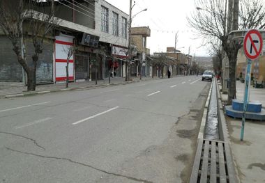 کرونا بازار تکاب را هم به تعطیلی کشاند
