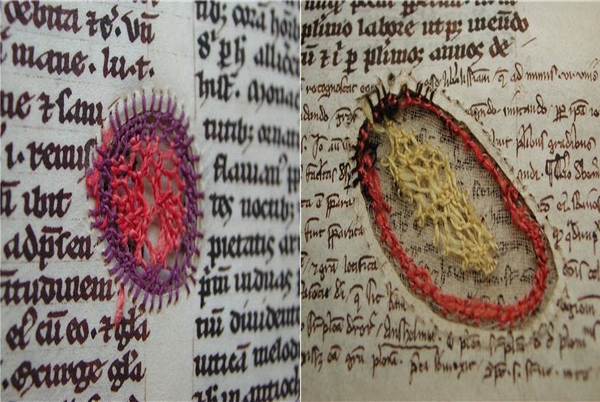 هنر رفوگری کتاب ها در قرون وسطی چگونه بود؟ + تصاویر
