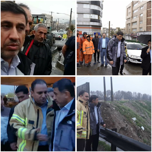 استاندار البرز از سطح شهر و نقاط پرخطر استان بازدید کرد