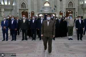 تجدید میثاق رئیس و کارکنان سازمان ملی استاندارد با آرمان های حضرت امام خمینی(س)