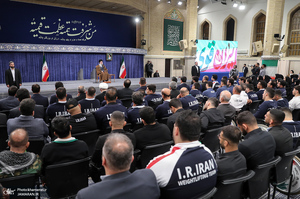 دیدار قهرمانان و مدال‌آوران ورزشی و المپیادهای علمی جهانی با رهبر معظم انقلاب