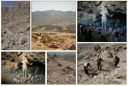 مسیر غار تاریخی شاپور کازرون در حال مرمت است