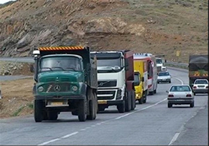 ممنوعیت تردد تریلر، کامیون و کامیونت در محورهای هراز و سوادکوه