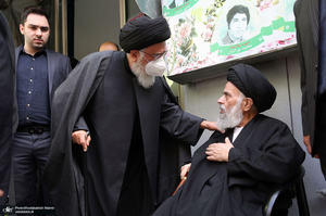 مراسم تشییع آیت الله سید مهدی موسوی بجنوردی (ره) در تهران
