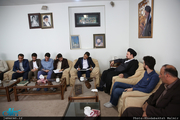 دیدار اعضای شورای مرکزی انجمن اسلامی دانشجویان دانشگاه گیلان با سید حسن خمینی