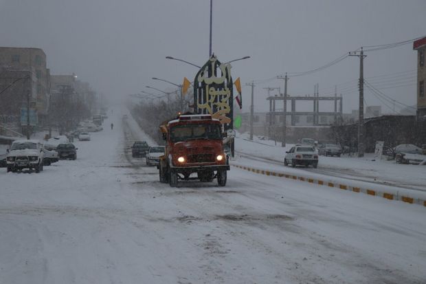 مسدود شدن راه 120 روستا در هشترود