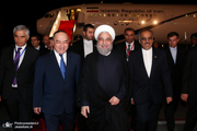 روحانی وارد پایتخت تاجیکستان شد