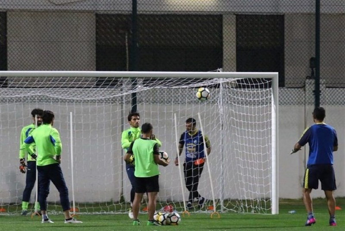 گزارش تمرین شاگردان شفر قبل از بازی با العین امارات