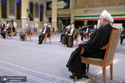 روحانی از رهبر معظم انقلاب تشکر کرد
