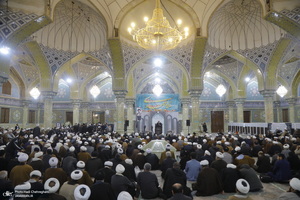 مراسم بزرگداشت آیت الله موسوی بجنوردی (ره) در قم - 2