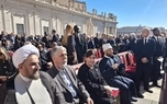 بی توجهی وزیر فرهنگ ایران به ترامپ در مراسم تشییع پاپ فرانسیس