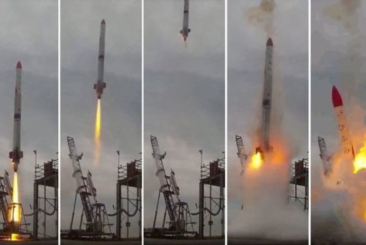 عملیات پرتاب یک موشک در ژاپن با انفجار همراه شد! + تصاویر