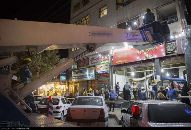 231 هزار لامپ ریسه های نورانی در شیراز جمع آوری شد