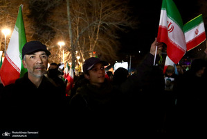 تجمع مردمی در میدان تجریش تهران