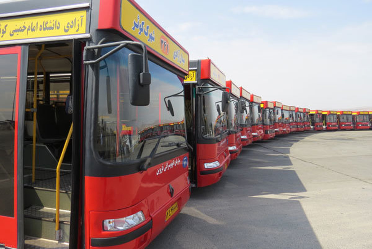 خدمات اتوبوسرانی تهران برای داربی 90