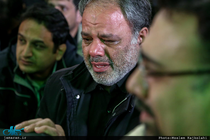 مراسم وداع و تشییع پیکر شهید مدافع حرم حمیدرضا ضیائی
