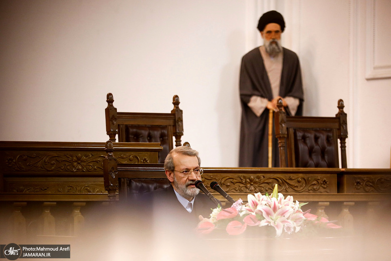 نشست خبری علی لاریجانی رییس مجلس