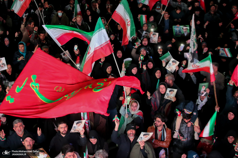 اجتماع حمایت از رزمندگان در مقابله با دشمن آمریکایی - صهیونی در پرند-۱