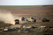 خروج نیروهای ترکیه از مواضع خود در شمال شرق سوریه 