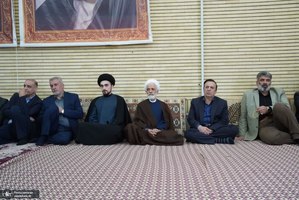 مراسم سی و هفتمین سالگرد بزرگداشت امام خمینی (س) در روستای خیارج استان قزوين