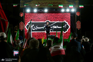 چهل و چهارمين شب اجتماع پرشور مردم در تهرانپارس