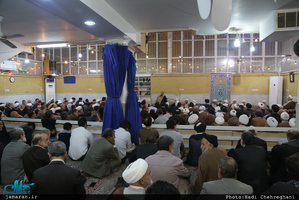 جشن ولادت حضرت زهرا(س) و تولد حضرت امام خمینی(ره) در بیت آیت الله العظمی صانعی
