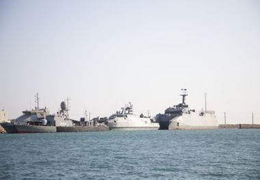 اعزام ناوگروه نیروی دریایی سپاه و ارتش به امارات + تصاویر 
