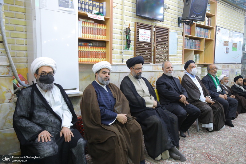 مراسم ترحیم مادر حجت الاسلام و المسلمین صالحی منش در قم‎