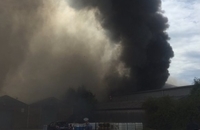 انفجار و آتش سوزی در فرودگاه لندن