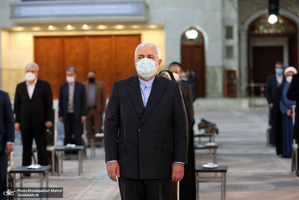 تجدید میثاق رئیس جمهور و اعضای هیأت دولت با آرمان‌های حضرت امام(س)