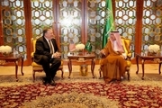 دیدار وزیر خارجه جدید آمریکا با وزیر خارجه سعودی