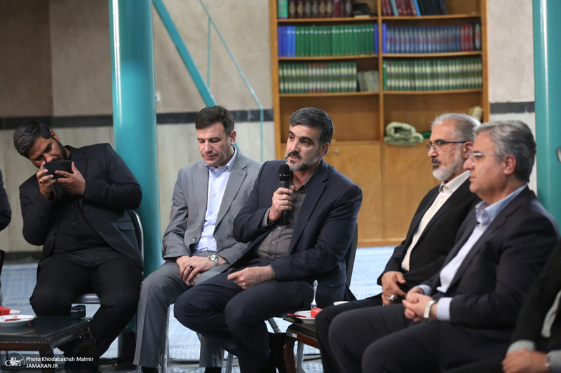 دیدار وزیر راه و شهرسازی با سید حسن خمینی