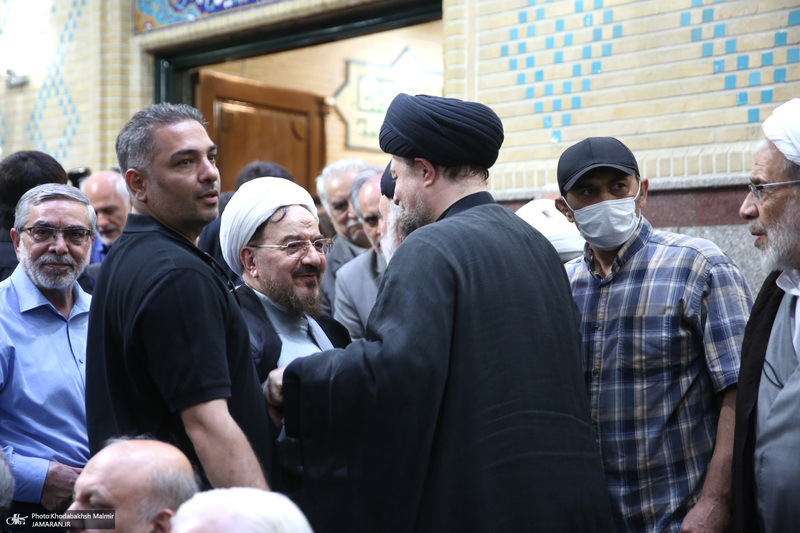مراسم یادبود حاجیه خانم خدیجه خاتمی در مسجد امیرالمومنین (ع) -2