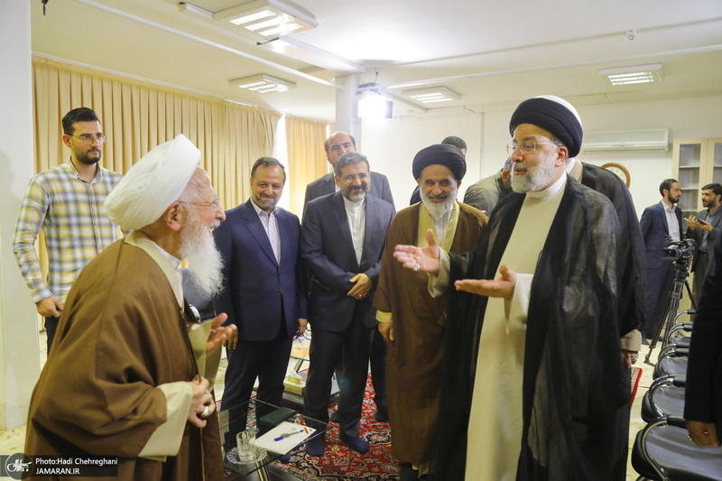 دیدار رئیس جمهور با مراجع عظام تقلید