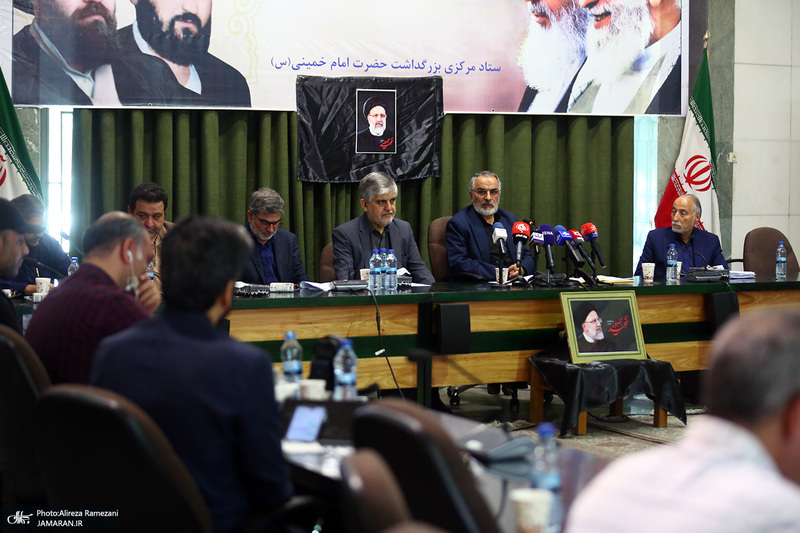 نشست خبری محمدعلی انصاری دبیر ستاد مرکزی بزرگداشت امام خمینی (س)