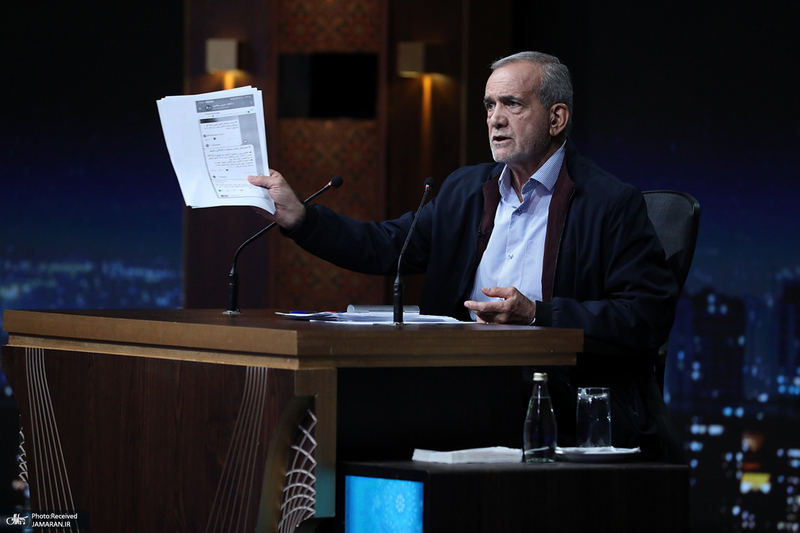 اولین مناظره سعید جلیلی و مسعود پزشکیان