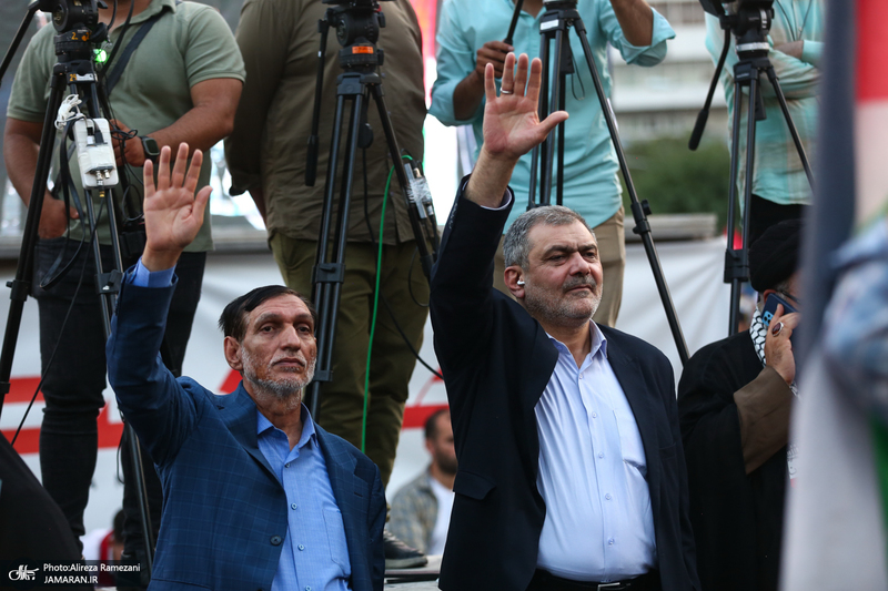 مراسم استقبال و تکریم خانواده های شهیدان غزه