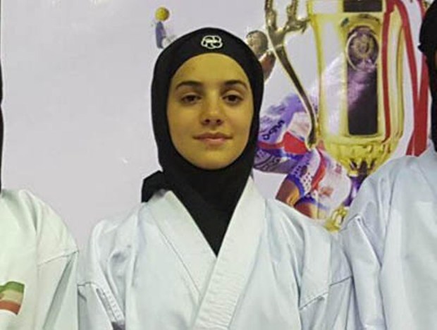 دختر کاراته کا ایلامی سهمیه المپیک جوانان را کسب کرد