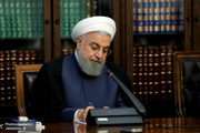 تشکر روحانی از زحمات مجلس برای رای اعتماد به وزیر جهاد کشاورزی