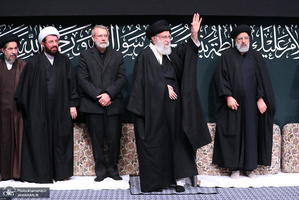 عزاداری شام شهادت حضرت فاطمه زهرا (س) در حسینیه امام خمینی