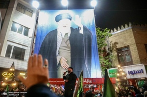 پنجاه و هشتمين اجتماع پر شور مردم در خيابان شهيد كشور دوست