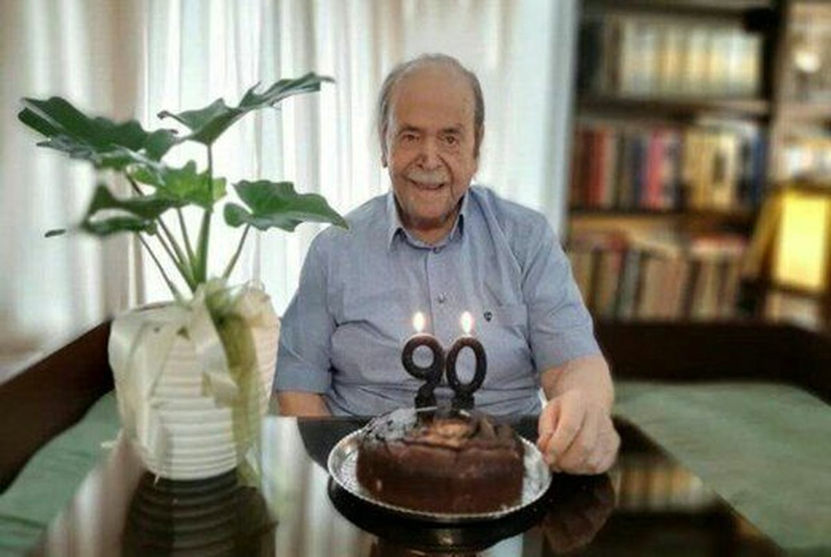 آخرین پیام محمدعلی کشاورز در جشن تولدش/ عکس