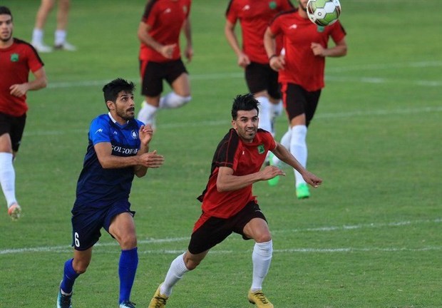 پیروزی صنعت نفت در دیداری دوستانه
