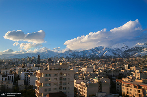 آسمان بی نظیر امروز تهران