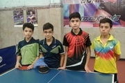 قهرمانان تنیس روی میز اعزامی به تور ایرانی معرفی شدند