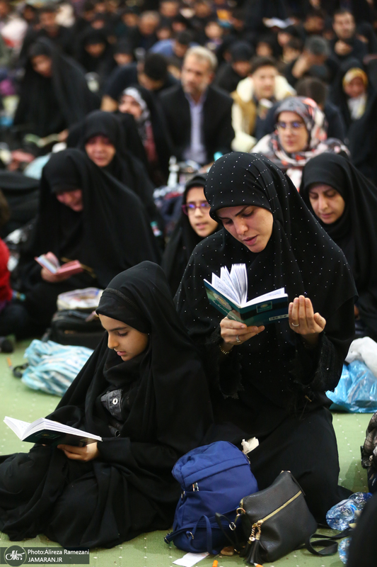 احیای شب بیست و یکم ماه مبارک رمضان در مصلی امام خمینی (ره) تهران