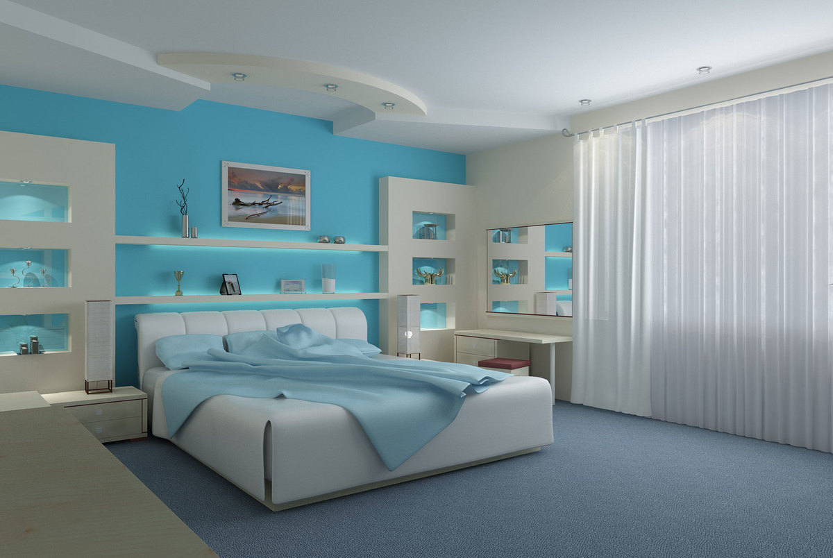 چند پیشنهاد ساده برای رنگ کردن اتاق خواب