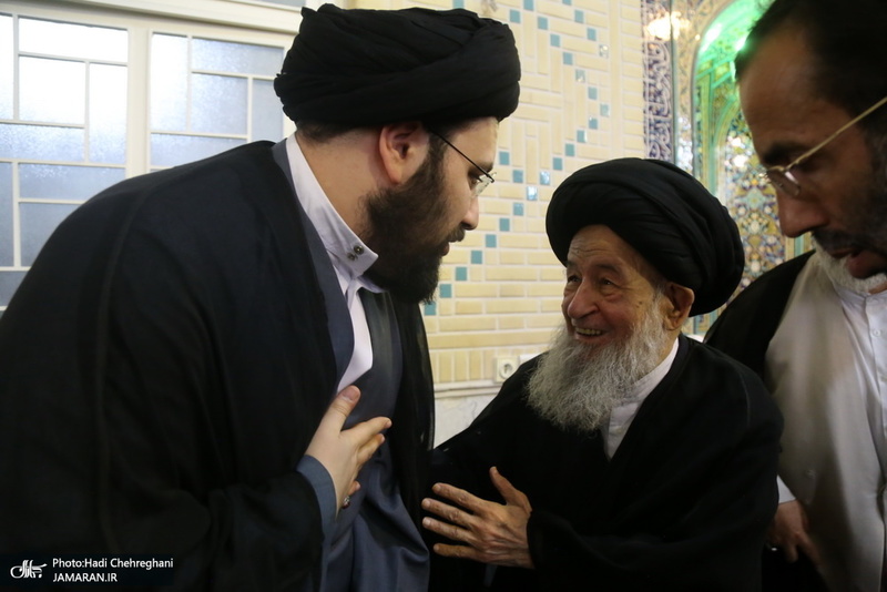 مراسم بزرگداشت والده حضرت آیت الله بیات زنجانی